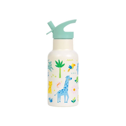 A Little Lovely Company Roestvrij Staal Drinkfles Jungle 350 ml