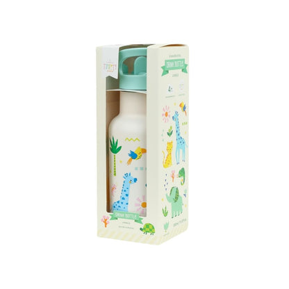 A Little Lovely Company Roestvrij Staal Drinkfles Jungle 350 ml