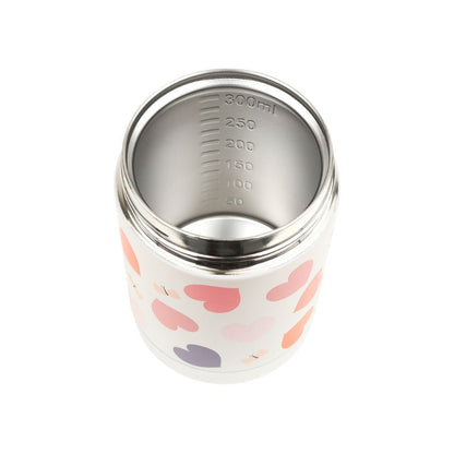 A Little Lovely Company  Isothermisch Bewaarpotje Hearts Roze