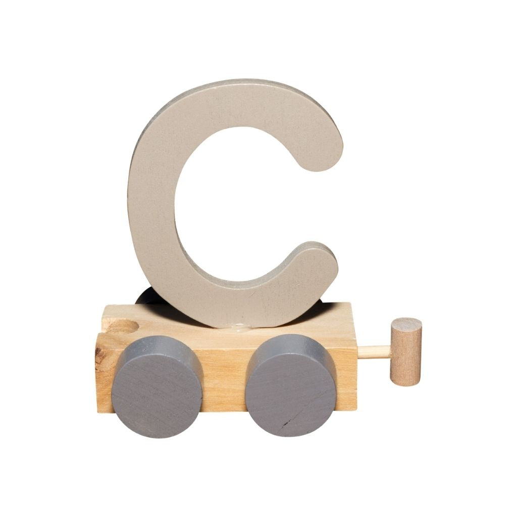 JEP! Treinletter C Sand Hout