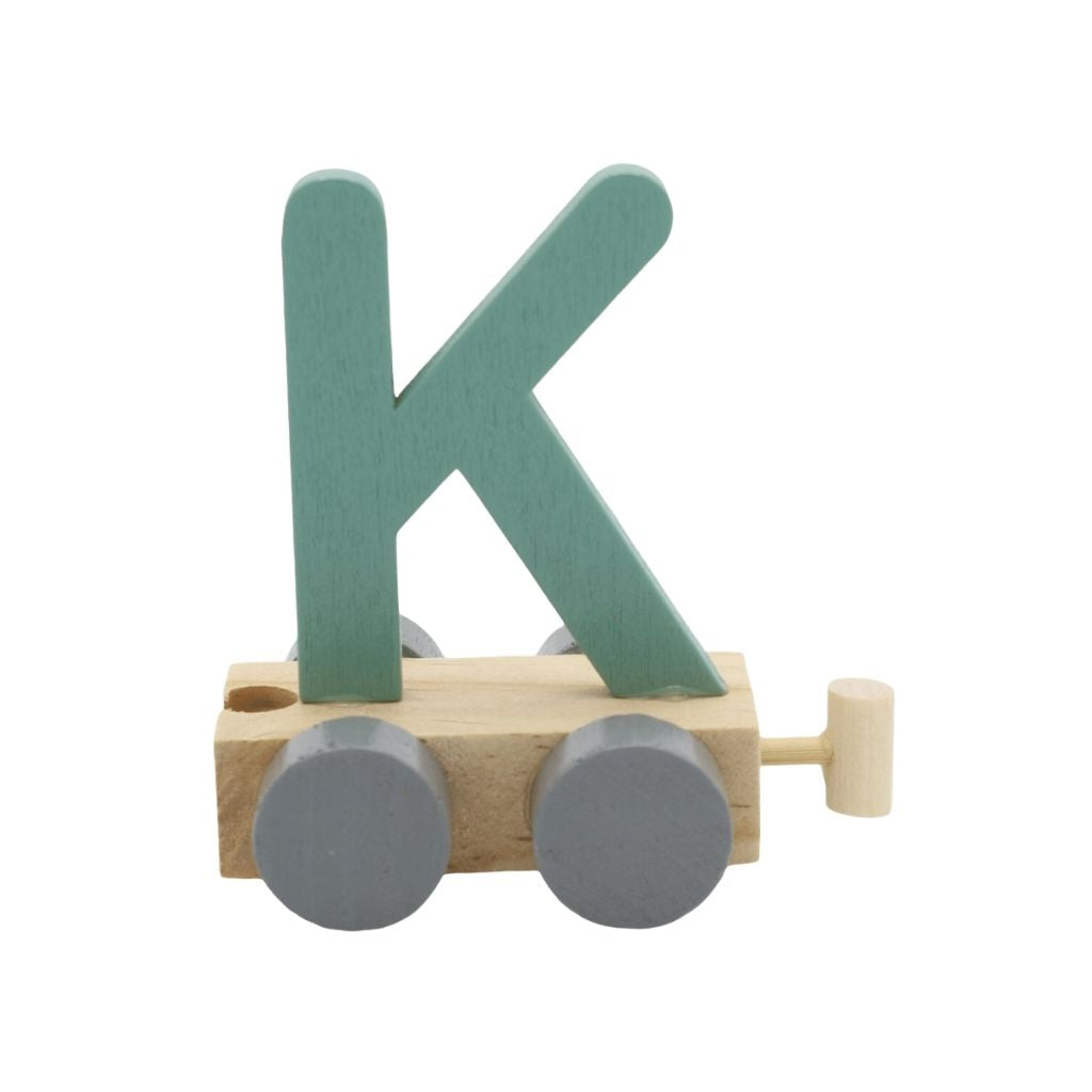 JEP! Treinletter K Green Hout