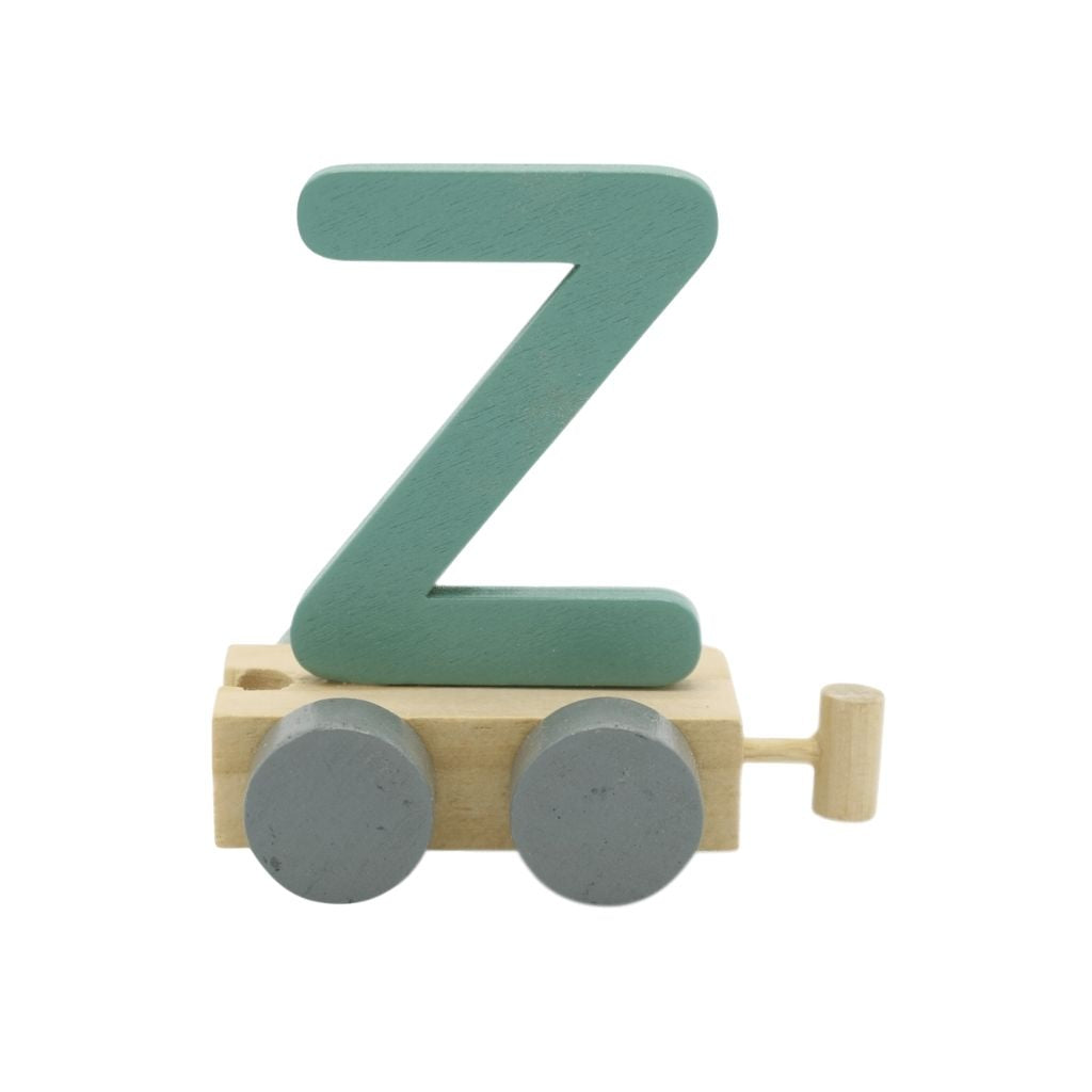 JEP! Treinletter Z Green Hout