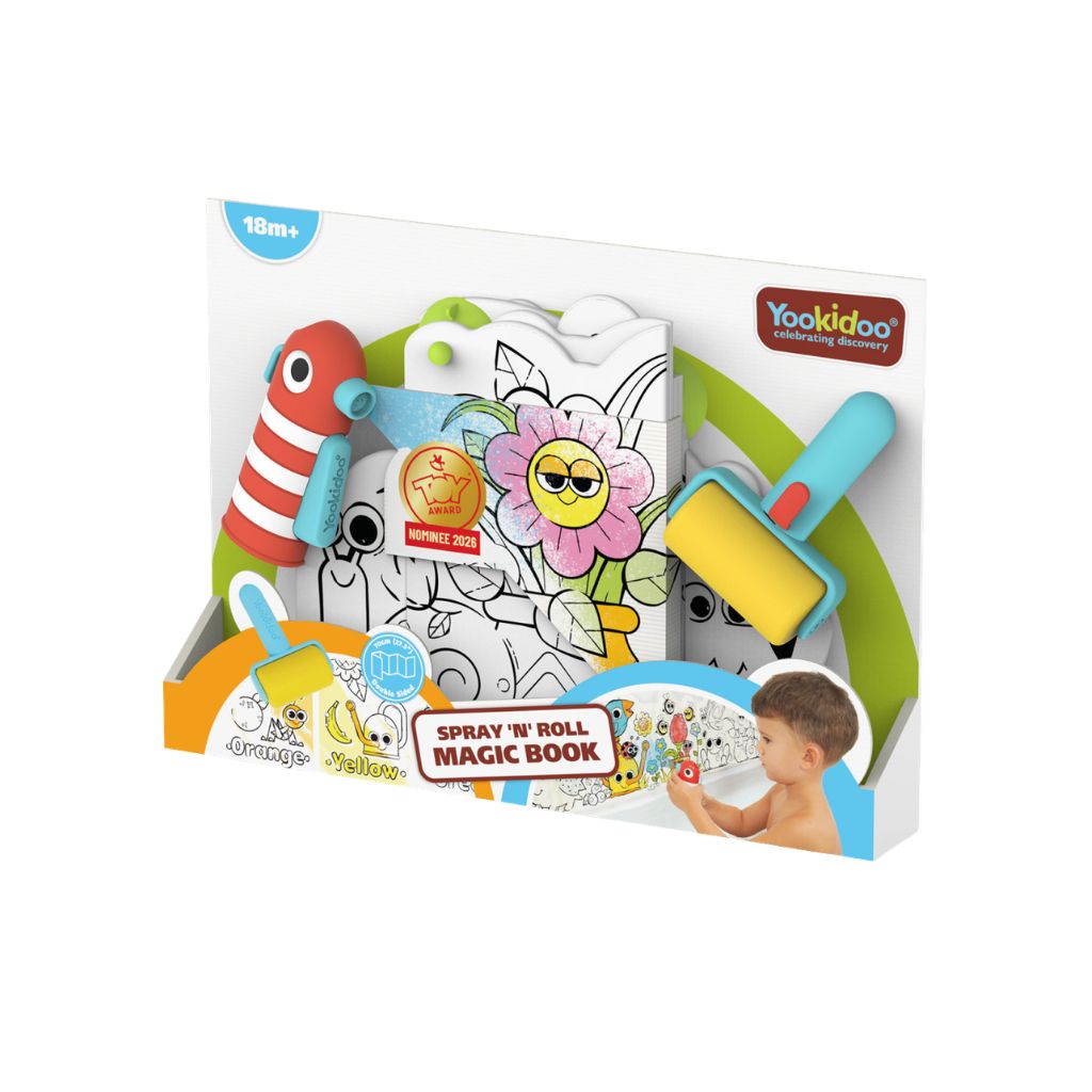 Yookidoo Badspeelgoed Spray 'N' Roll Magic Book