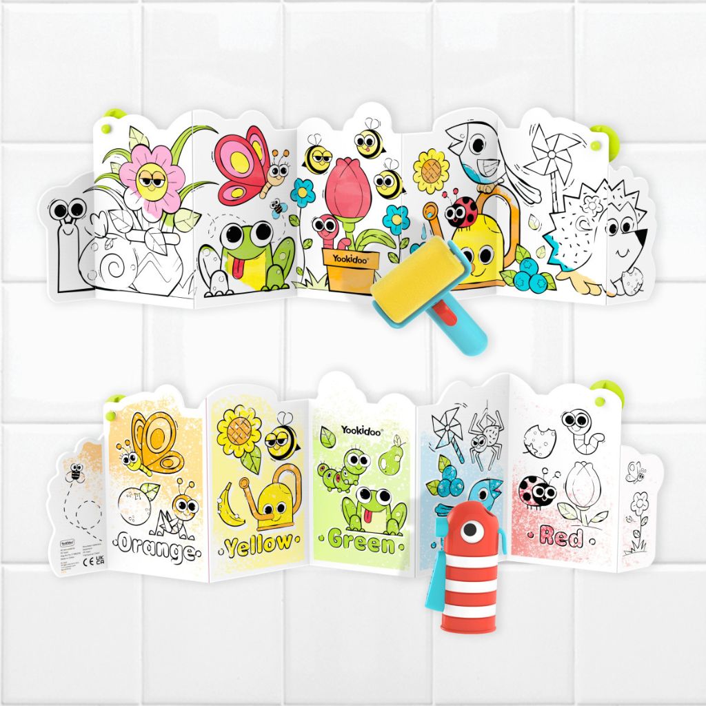 Yookidoo Badspeelgoed Spray 'N' Roll Magic Book