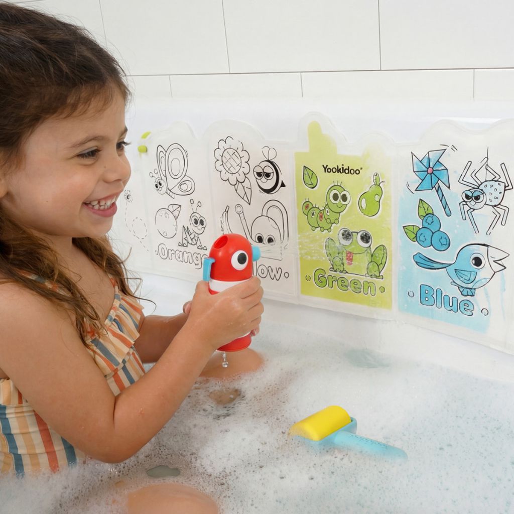 Yookidoo Badspeelgoed Spray 'N' Roll Magic Book