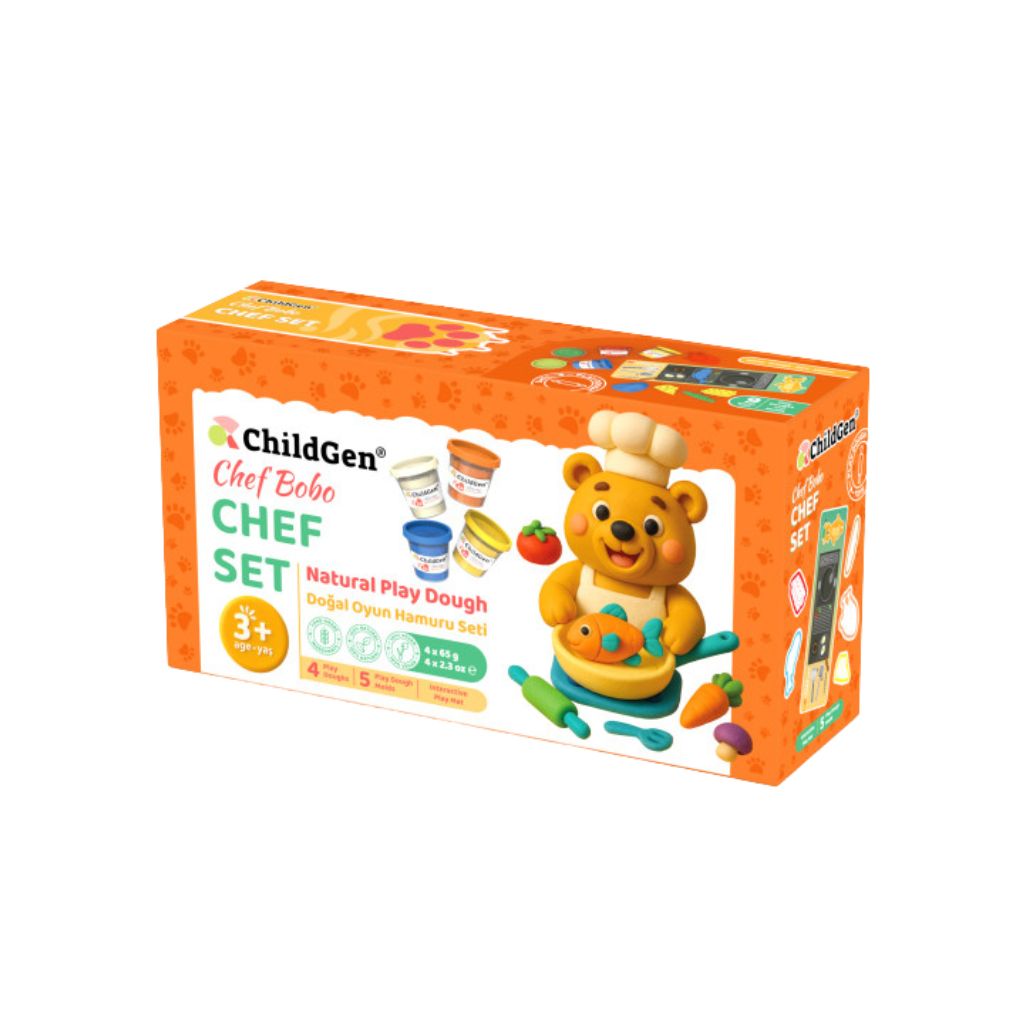 ChildGen Chef Set Kleurrijke Klei