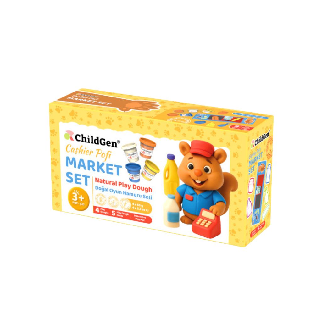 ChildGen Supermarkt Set Kleurrijke Klei