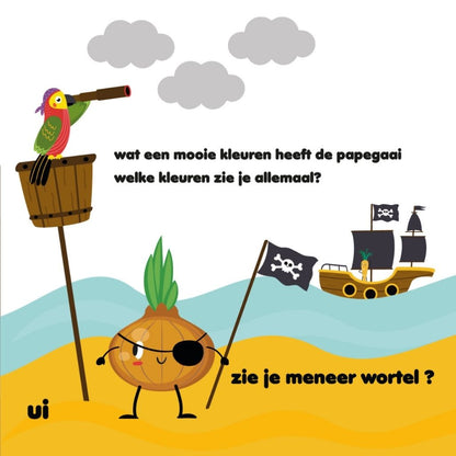 JEP! Boek Leer Groentes met Meneer Wortel