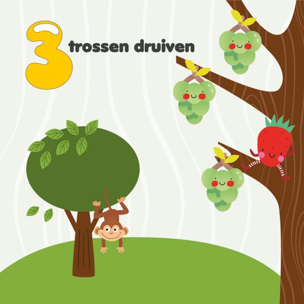 JEP! Boek Leer Tellen met Juffrouw Aardbei