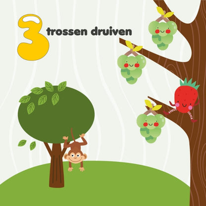 JEP! Boek Leer Tellen met Juffrouw Aardbei