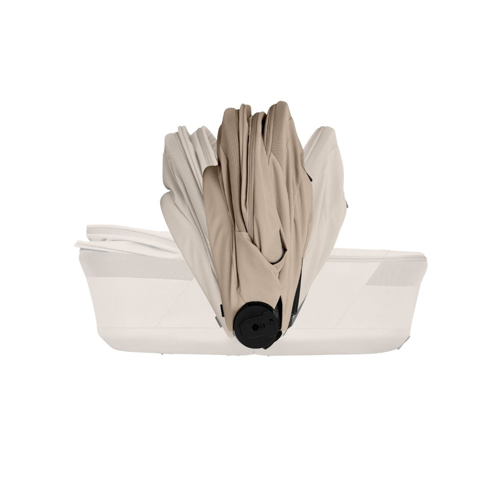 Cybex Poussette Balios S Lux + Nacelle Pliable Almond Beige