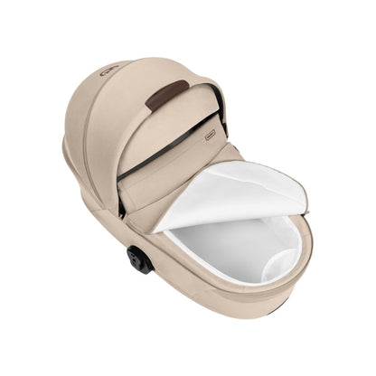 Cybex Poussette Balios S Lux + Nacelle Pliable Almond Beige