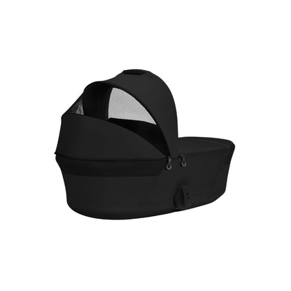 Cybex 2 en 1 Poussette Talos S Lux Moon Black + Nacelle Pliante Moon Black (Onderstel Black)