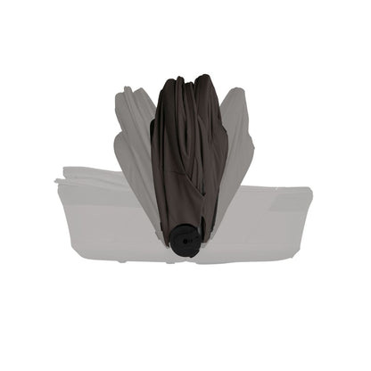 Cybex 2 en 1 Poussette Talos S Lux Chocolate Brown + Nacelle Pliante Chocolate Brown (Châssis Taupe)