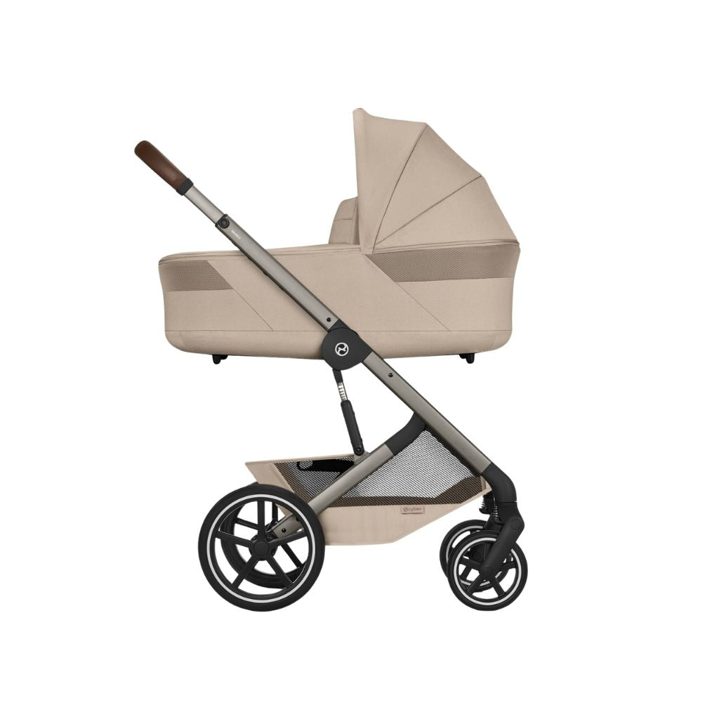 Cybex Kinderwagen Balios S Lux + Draagmand Almond Beige