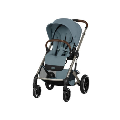 Cybex Kinderwagen Balios S Lux + Opvouwbare Draagmand Stormy Blue