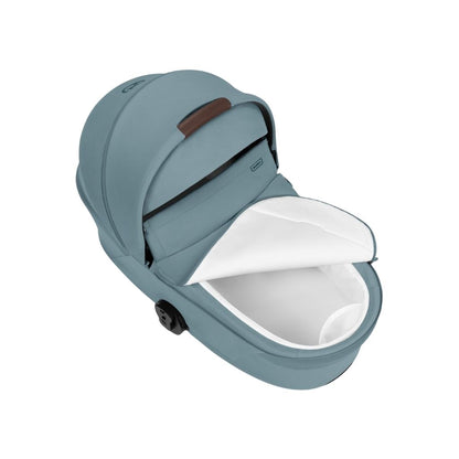 Cybex Kinderwagen Balios S Lux + Opvouwbare Draagmand Stormy Blue