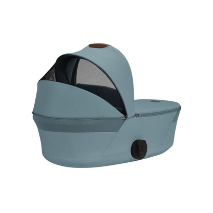 Cybex Kinderwagen Balios S Lux + Opvouwbare Draagmand Stormy Blue