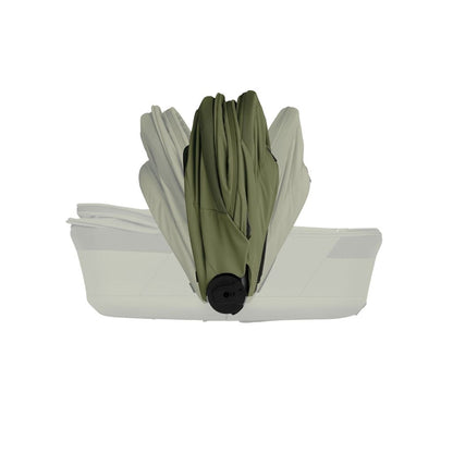 Cybex 2 en 1 Poussette Talos S Lux Moss Green + Nacelle Pliante Moss Green (Châssis Taupe) 