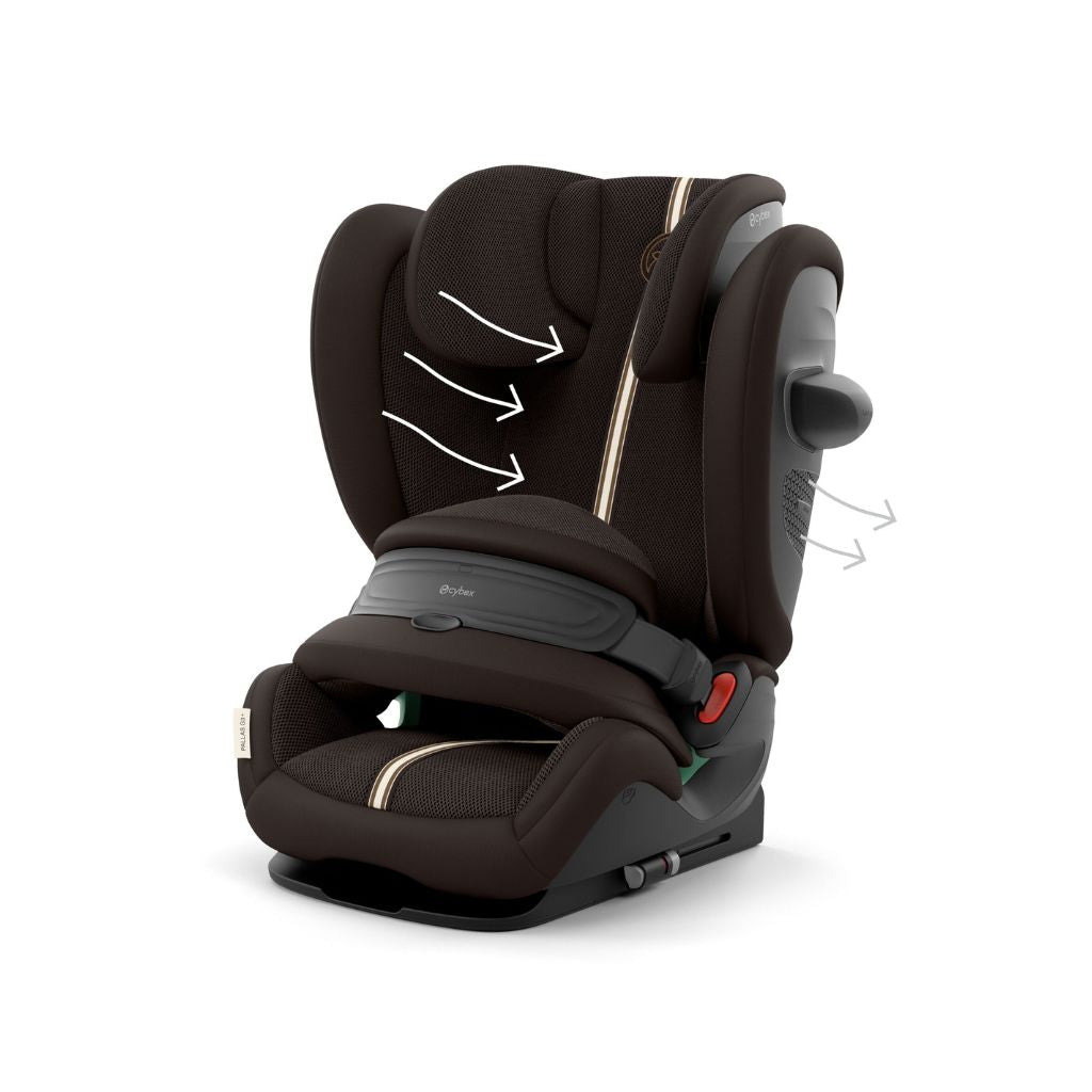Cybex Autostoel Pallas G3 Groep 1/2/3 Chocolate Brown