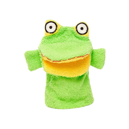 Isabelle Laurier Gant De Toilette Grenouille En Coton