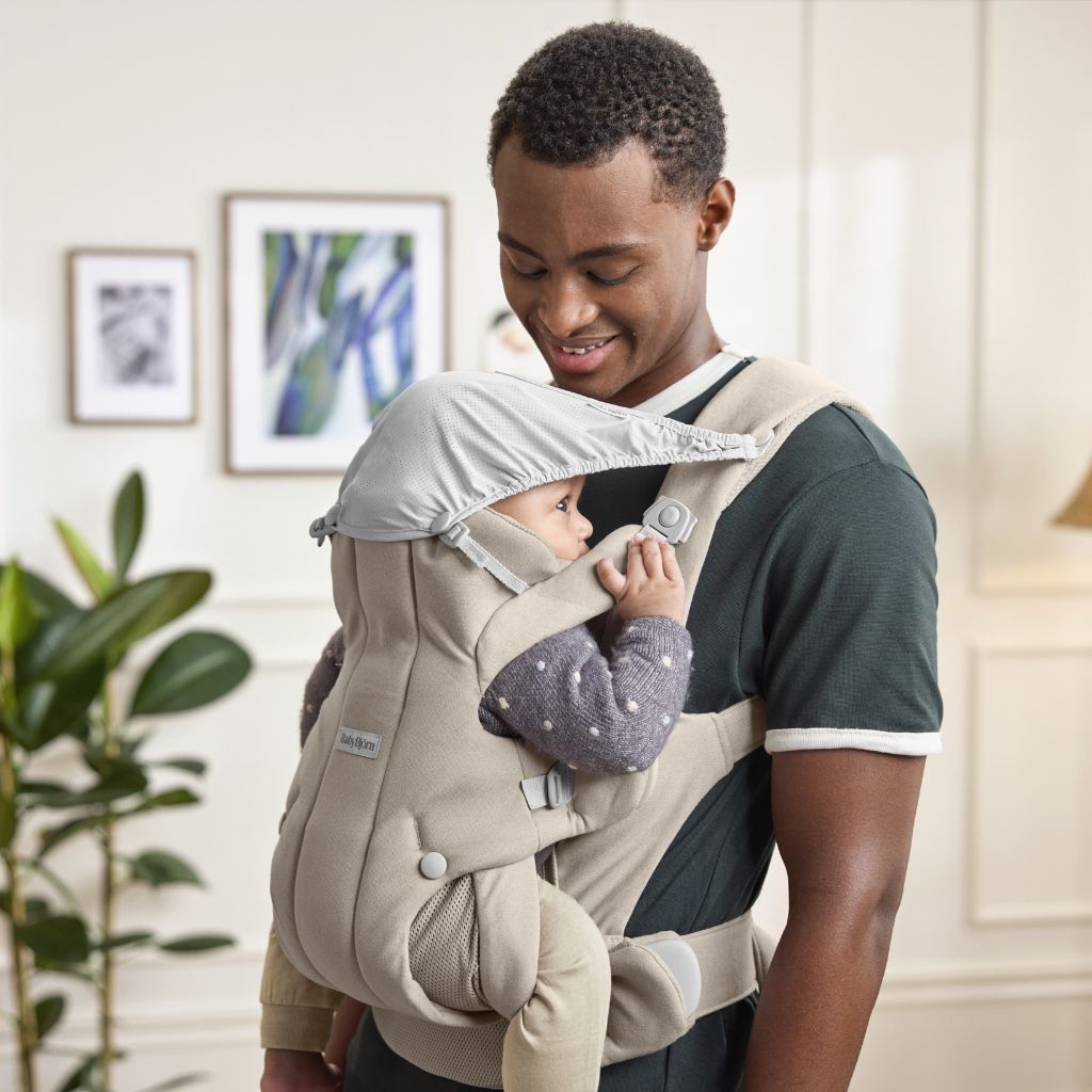 BabyBjörn Draagzak Hold Sand Grey