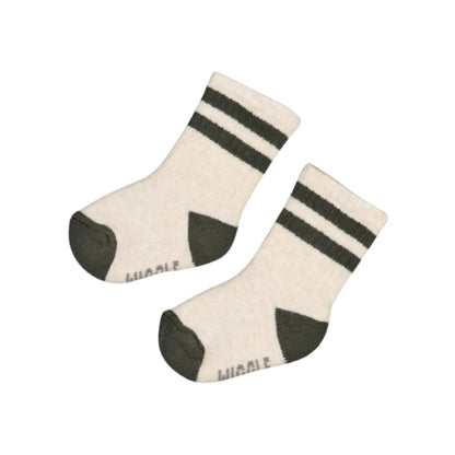 Feetje Chaussettes Wiggle and Waddle Garçons Offwhite Melange 