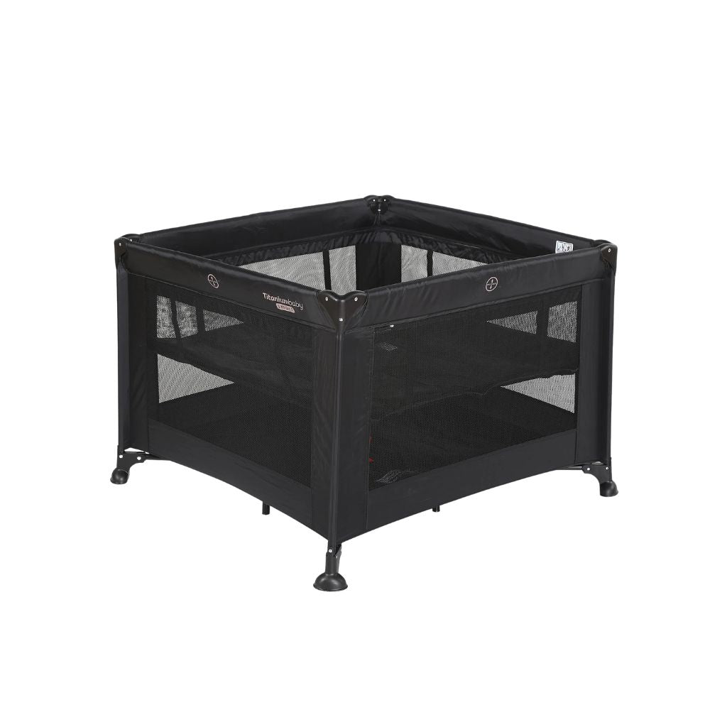 Titaniumbaby Pliable Lit de Voyage / Parc Smart Mason Black