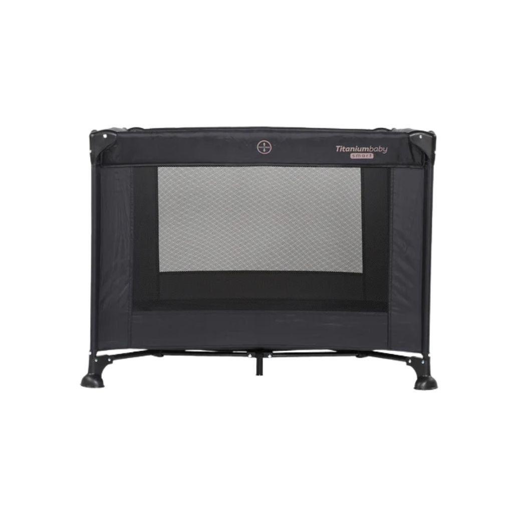 Titaniumbaby Pliable Lit de Voyage / Parc Smart Mason Black