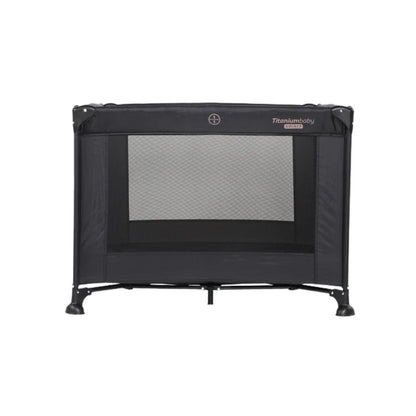 Titaniumbaby Pliable Lit de Voyage / Parc Smart Mason Black