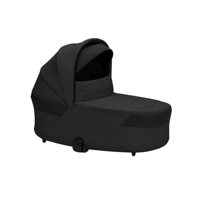 Cybex 3-en-1 Poussette Balios S Lux Moon Black + Nacelle Moon Black + Siège Auto Portable Groupe 0+ Cloud G3 Black 