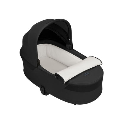 Cybex 3-en-1 Poussette Balios S Lux Moon Black + Nacelle Moon Black + Siège Auto Portable Groupe 0+ Cloud G3 Black 