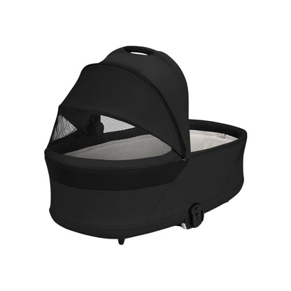 Cybex 3-en-1 Poussette Balios S Lux Moon Black + Nacelle Moon Black + Siège Auto Portable Groupe 0+ Cloud G3 Black 