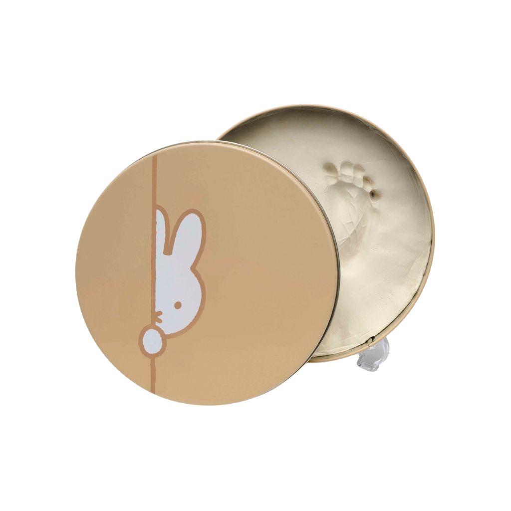 Dooky Handafdruk Nijntje Round Shape Tin Beige