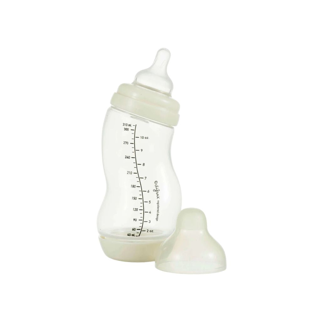 Difrax Biberon en S Natural Wide Ivory 310 ml