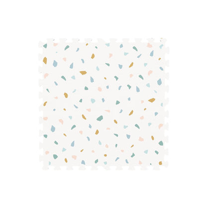Play&Go Puzzelmat Village Blauw / Wit – 6 Stuks