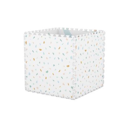 Play&Go Puzzelmat Village Blauw / Wit – 6 Stuks