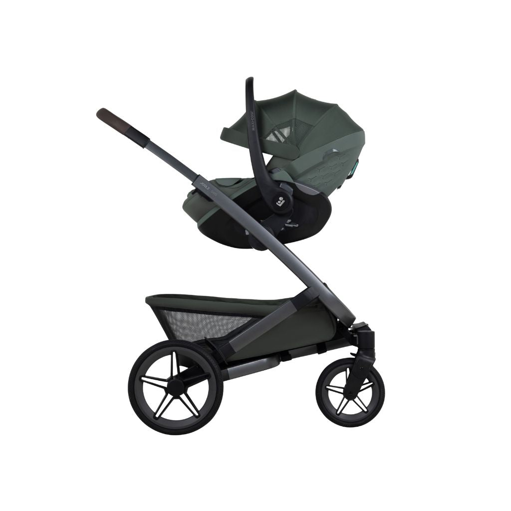 Joolz Siège Auto Portable Maxi-Cosi Pebble Slide Pro Groupe 0+ Forest Green 