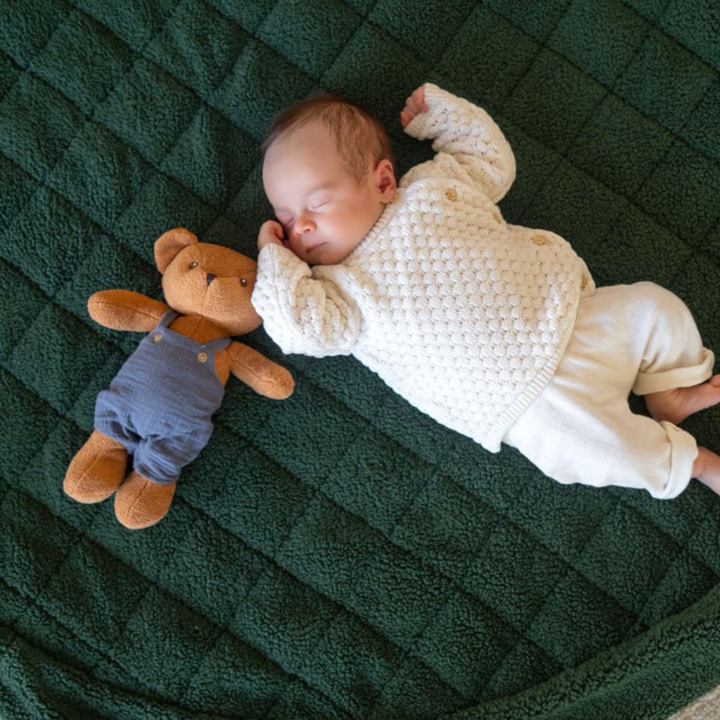 Play&Go Opbergzak / Speeldeken Noomad Evergreen Teddy