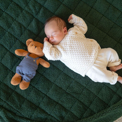 Play&Go Opbergzak / Speeldeken Noomad Evergreen Teddy