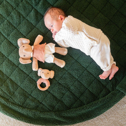 Play&Go Opbergzak / Speeldeken Noomad Evergreen Teddy