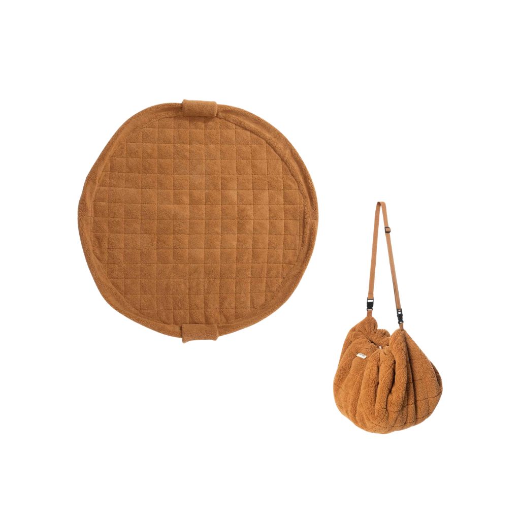 Play&Go Opbergzak / Speeldeken Noomad Brown Teddy