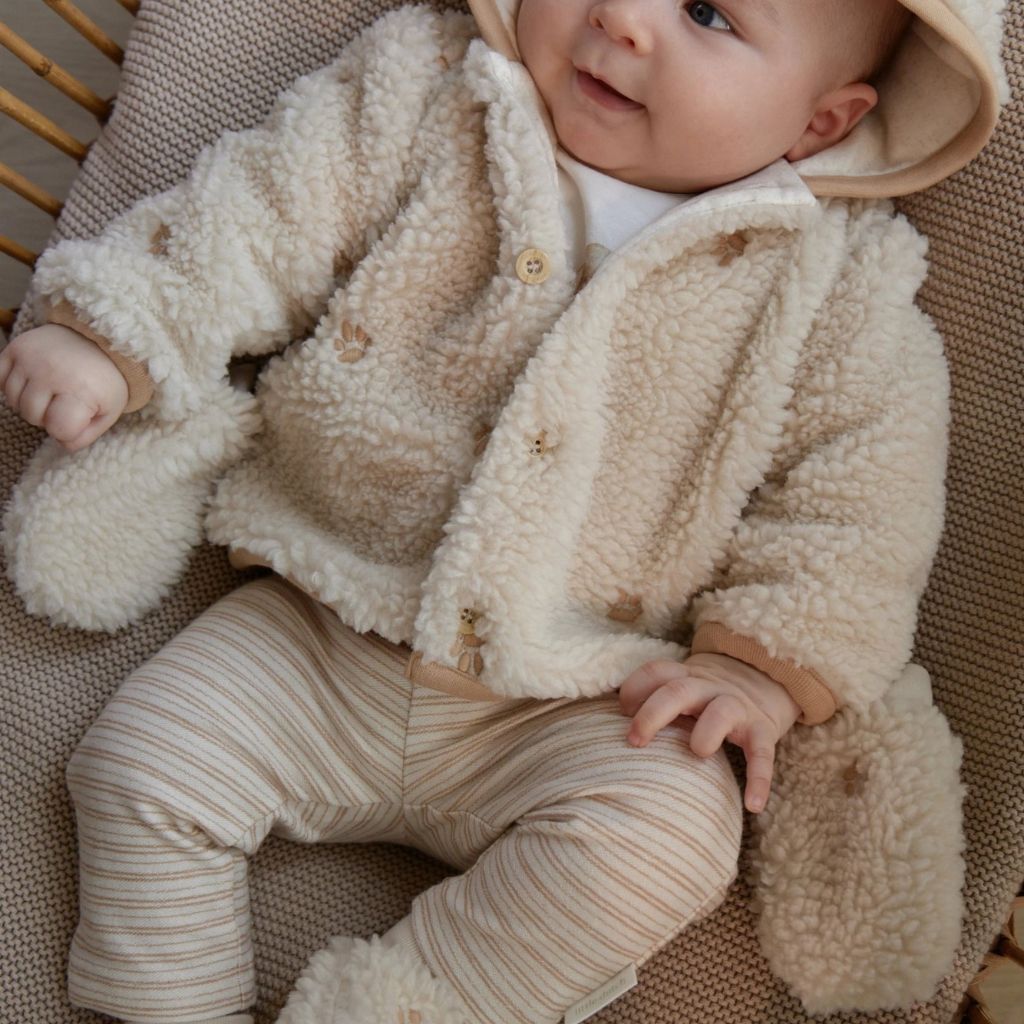 Little Dutch Wantjes Teddy Safari Friends Sand Uniseks 0-3 M
