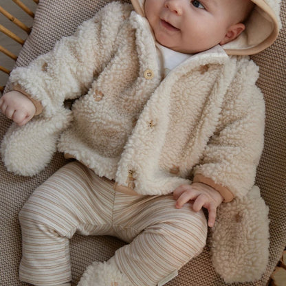 Little Dutch Wantjes Teddy Safari Friends Sand Uniseks 0-3 M