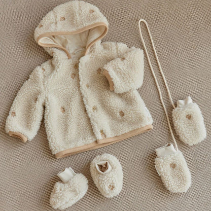 Little Dutch Wantjes Teddy Safari Friends Sand Uniseks 0-3 M