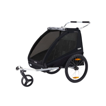 Thule Fietskar Coaster XT Black + Regenhoes