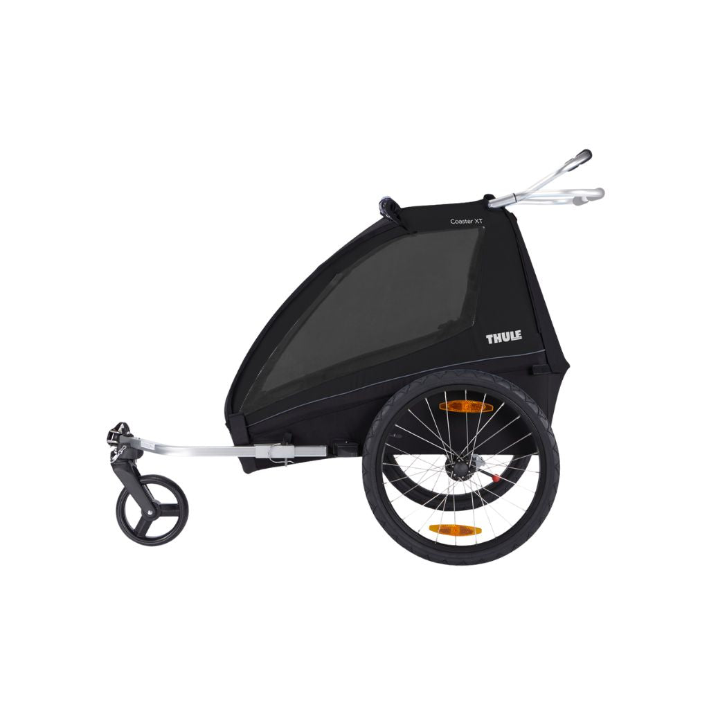 Thule Fietskar Coaster XT Black + Regenhoes