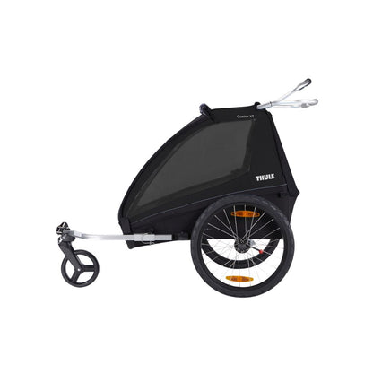 Thule Fietskar Coaster XT Black + Regenhoes