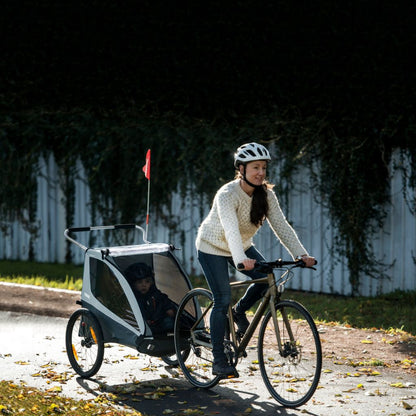 Thule Remorque à Vélo Coaster XT Blue + Housse de pluie
