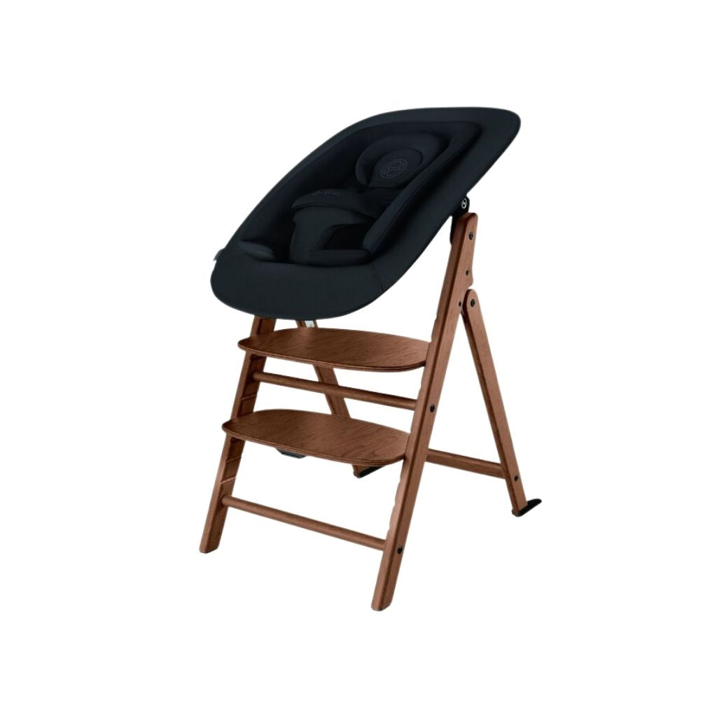 Cybex Eetstoel Click & Fold 4-in-1 All Natural Dark